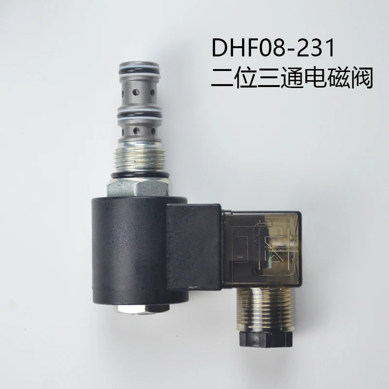

Two-position Three-way SV08-31 Threaded Cartridge Solenoid Valve DHF08-231
