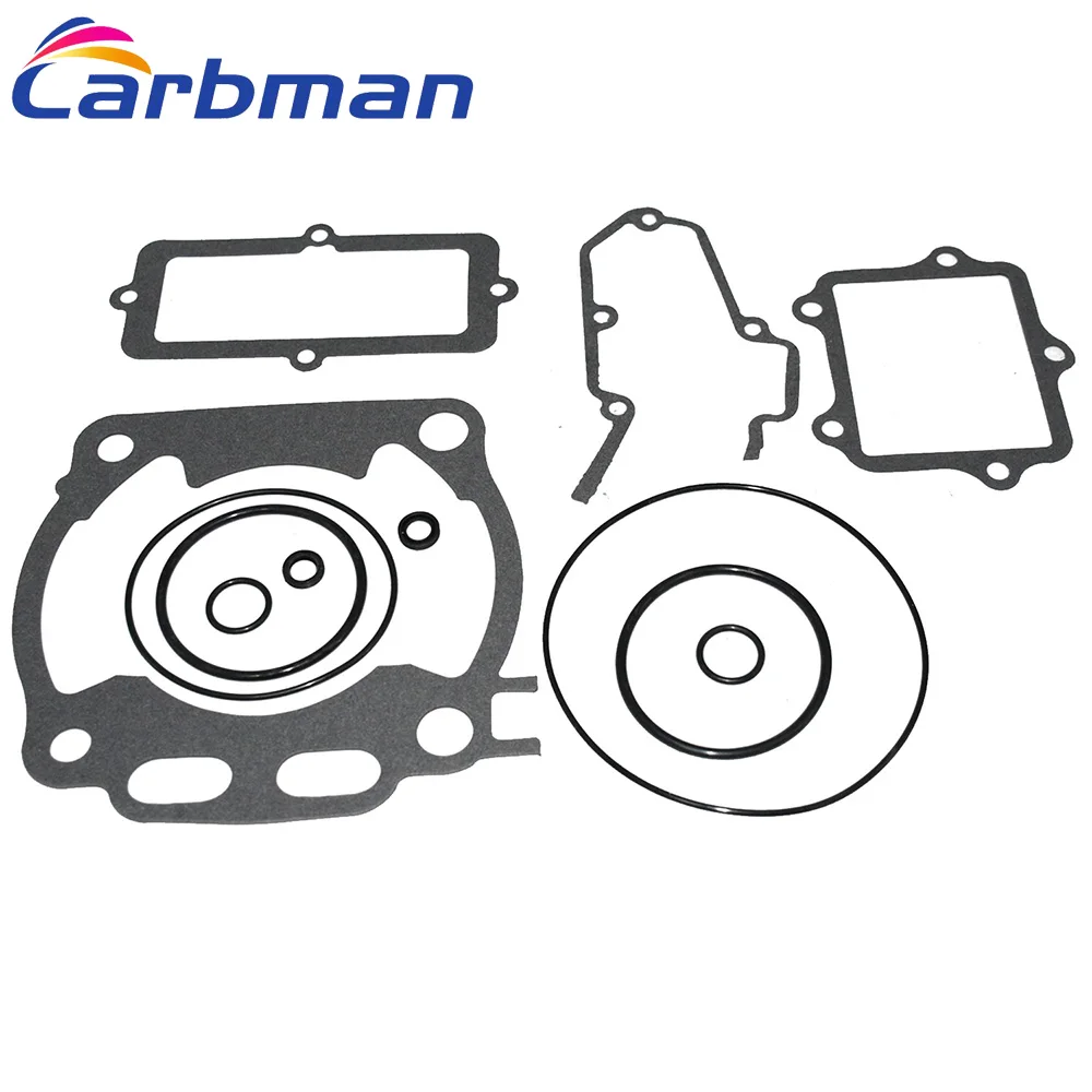 Carbman один комплект полный прокладок Топ Торцевая головка для Yamaha YZ250 1999 2018 YZ250X 2016