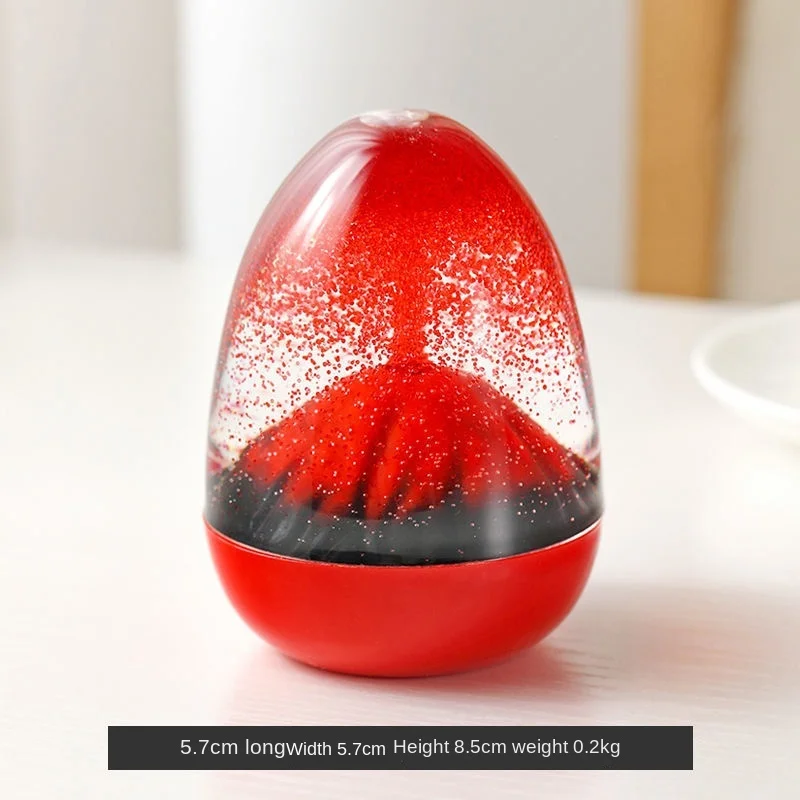 

Hourglass Timer Ornaments Gifts Volcanic Eruption Creative Toy Birthday Gifts For Children Male and Female Students Teachers