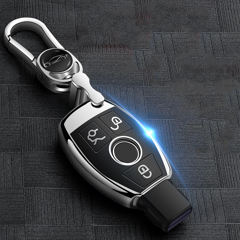 

3 Button Soft TPU Car Remote Key Case Full Cover Shell For Mercedes Benz A B C E S Class W203 W204 W205 W210 W211 W212 W221 W222