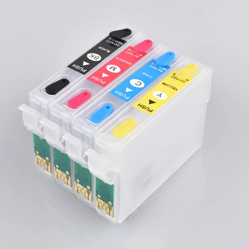 92N T0921N - T0924N Refillable ink cartridge for EPSON T26 T27 TX106 TX117 TX119 TX109 C91 CX4300 Printers Auto reset chip | Компьютеры и
