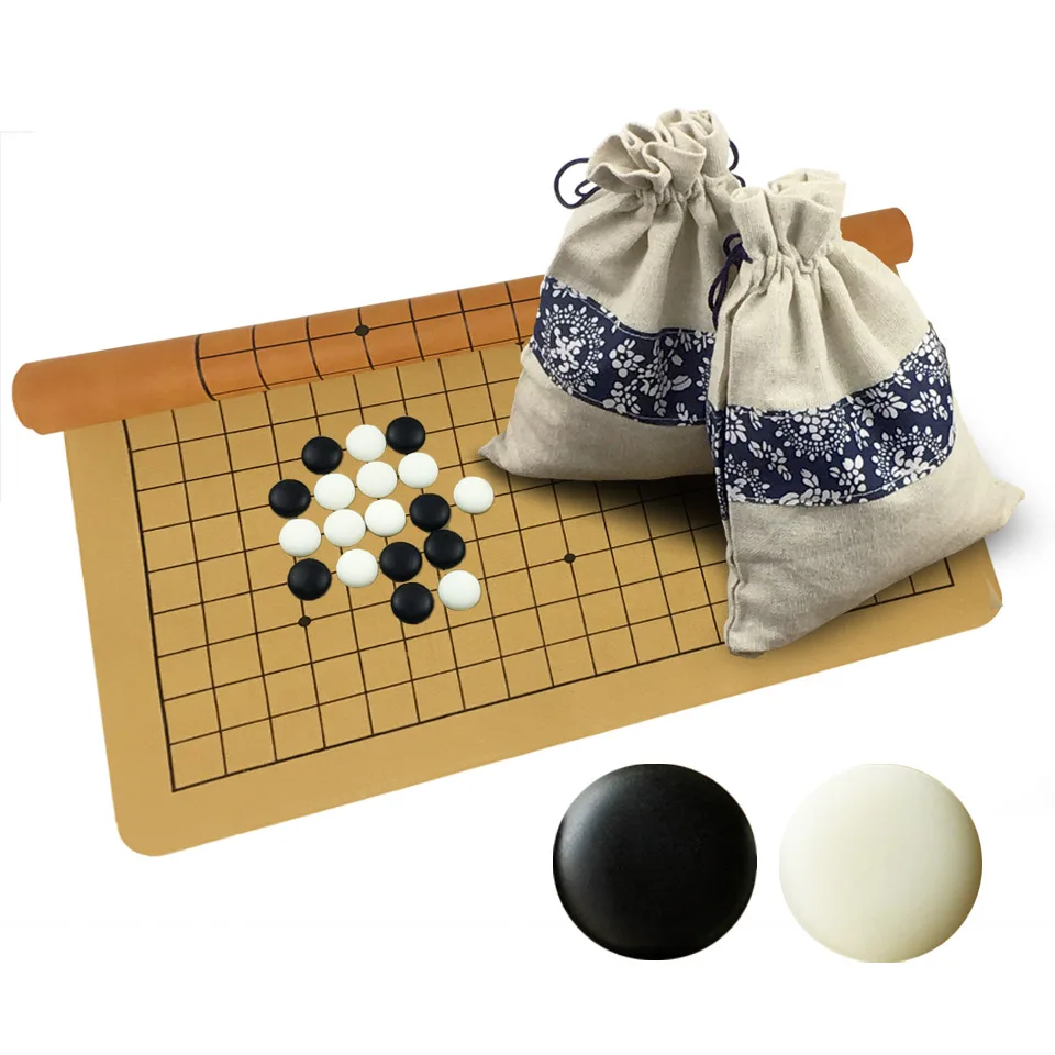 BSTFAMLY Go Chess 19 Road 361 шт./компл. диаметр шахматной доски 2 см тканевая сумка китайская