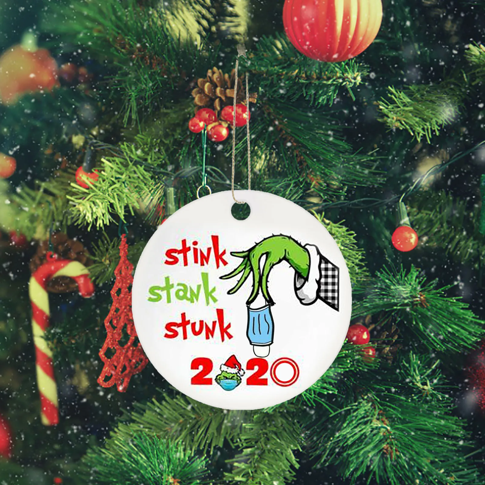 Для детей от 1 года до 5 лет шт. Гринч руки с маской без неприятного запаха воняло