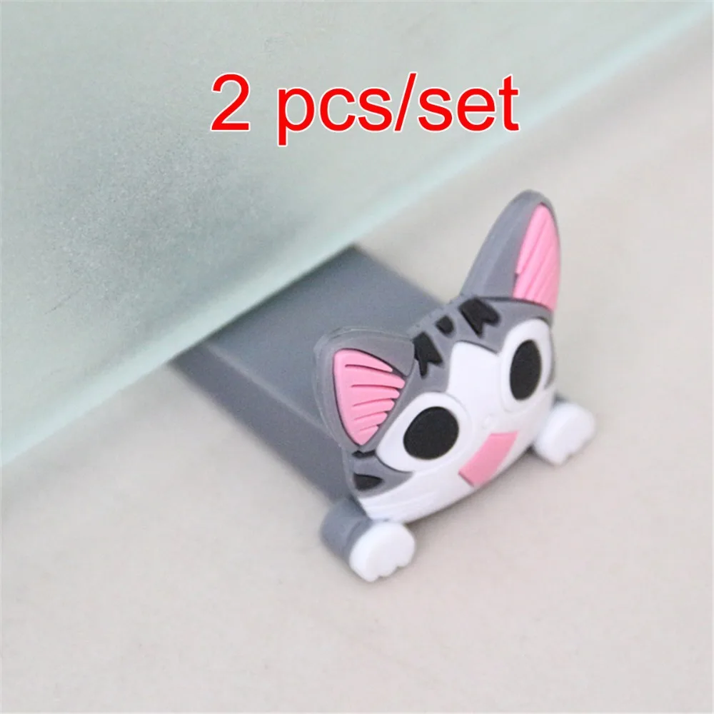 2 шт./комплект детская стоппер для двери защита пальцев угловая мультяшная