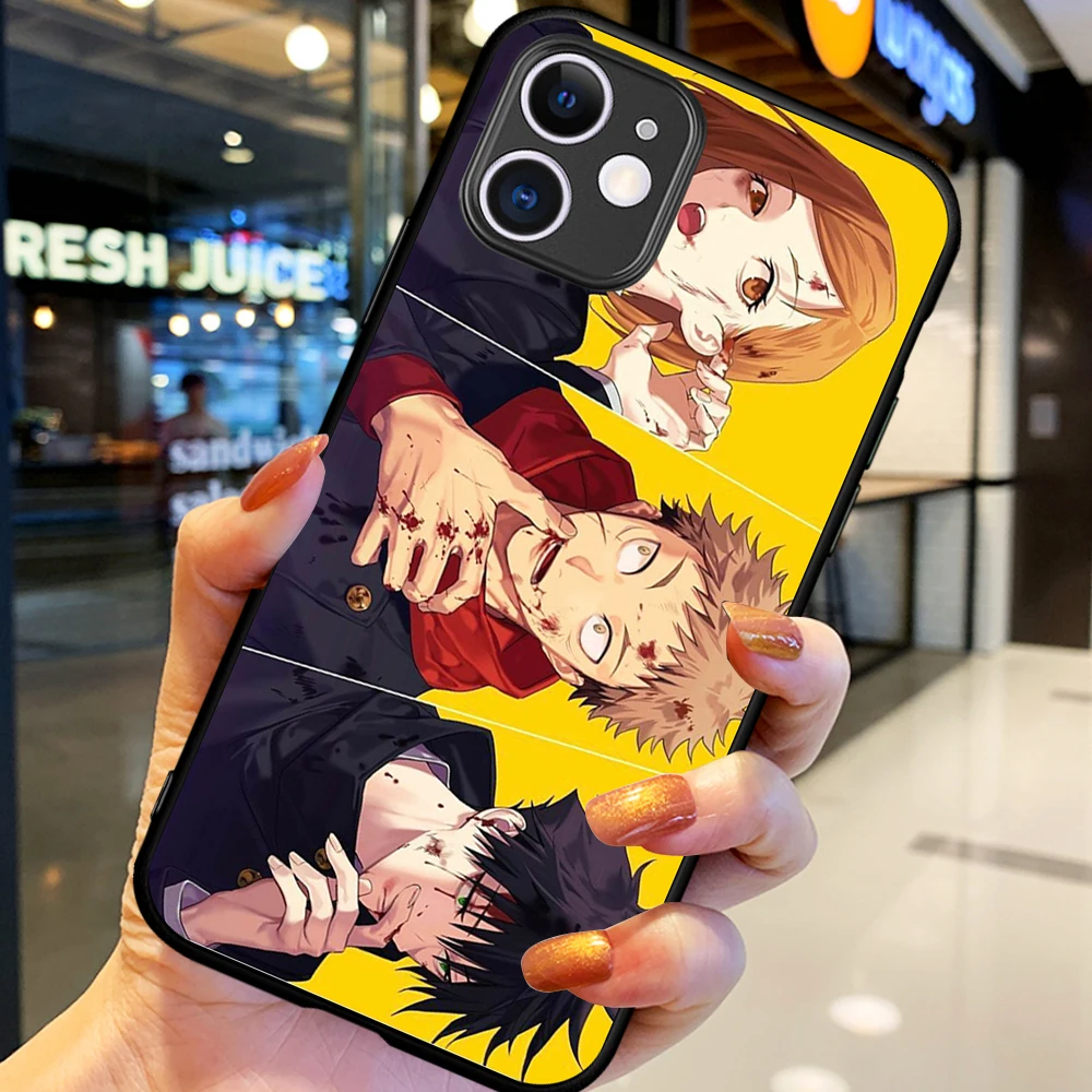 

Anime Jujutsu Kaisen Yuji Itadori Fushiguro Megumi for iPhone 12 Pro Max 5 6 6S 7 8 SE 2020 Plus X XS XR 11 Pro Max Phone case