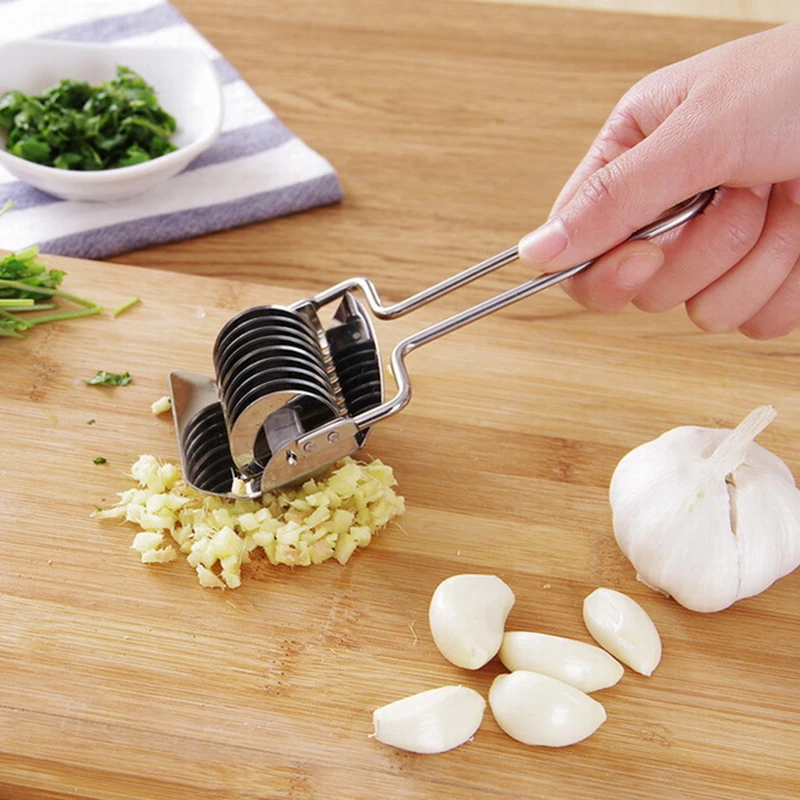 1Pc Manual Stainless Steel Spaghett Noodles Maker Knife Pressing Machine Dough Shallot Garlic Roller Cutter Kitchen Tools | Дом и сад
