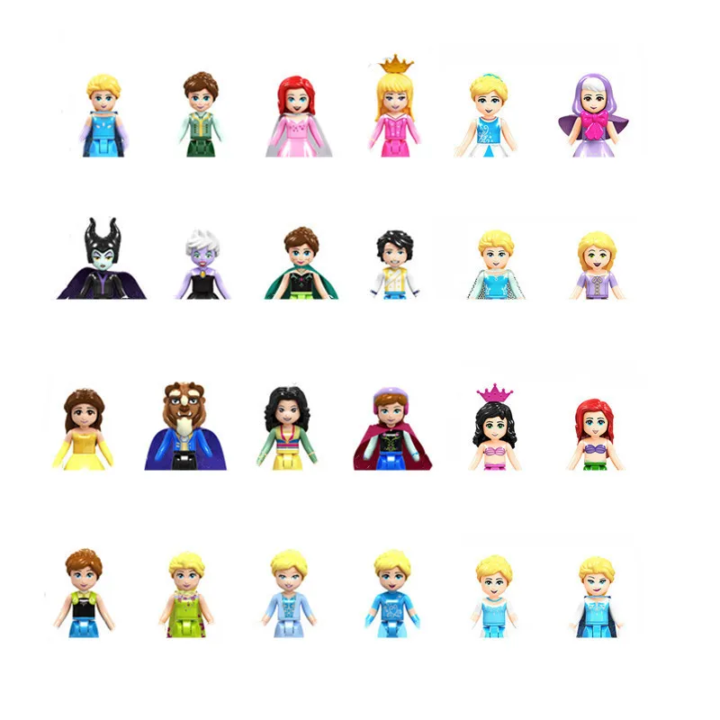 Сказочная принцесса девочка Белль чудовище Cinderalla Анна Оливия модель сборный