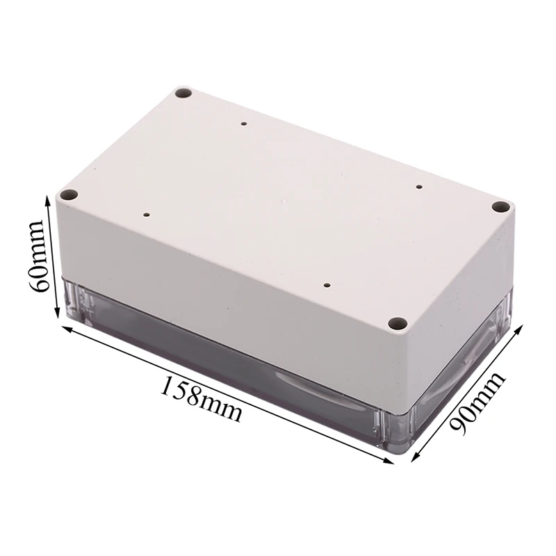 

1PC ABS Waterproof Box Plastic Cover Electronic Case Custom Project Electronic Instrument Case Enclosure Box 158*90*60mm