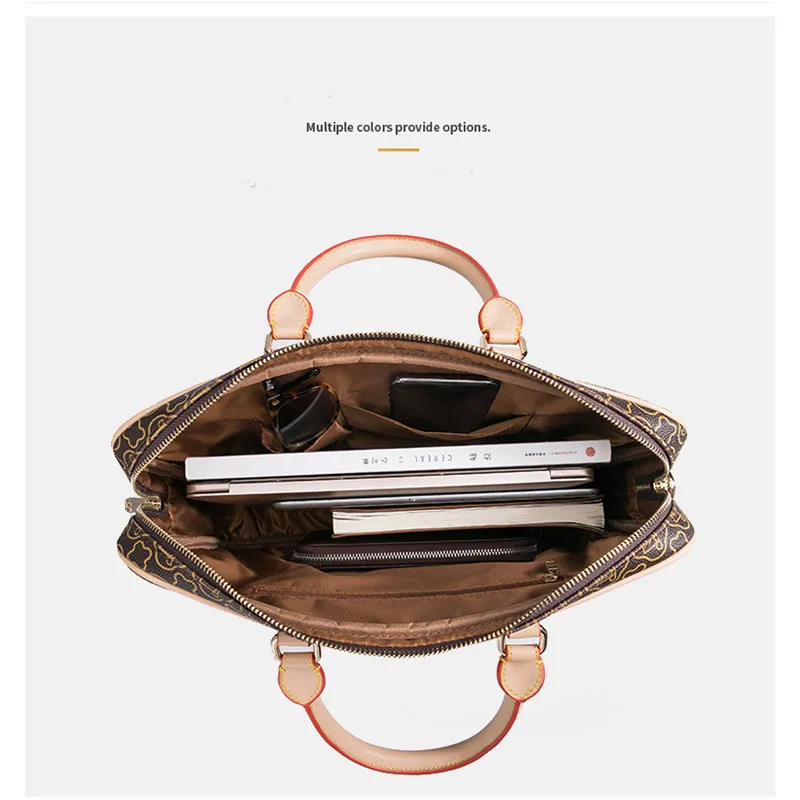 

Crossbody Bags for Women European and American Fashion Business Briefcase Laptop Women Shoulder Messenger Bag Handbag
