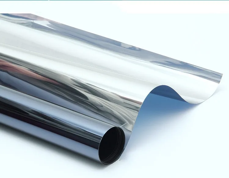 0 6x9 м зеркальная Серебряная Солнечная Оконная Пленка теплоизоляционная пленка