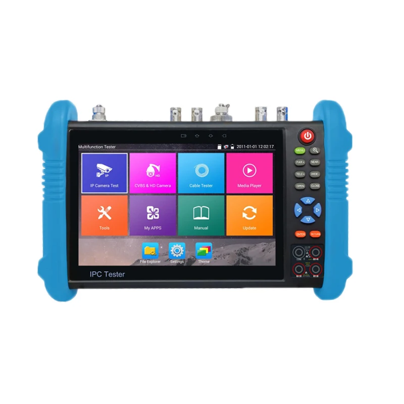 OPQ Ip камера тестер 7 дюймов Hd Ips пресс экран 1280x800 Cctv монитор Ahd Tvi Cvi Sdi Tdr H.265