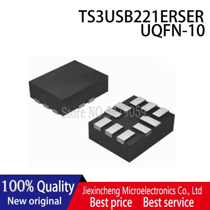 

5 шт. TS3USB221ERSER маркировка: LGO TS3USB221 TS3USB221ERSE QFN10 новый оригинальный