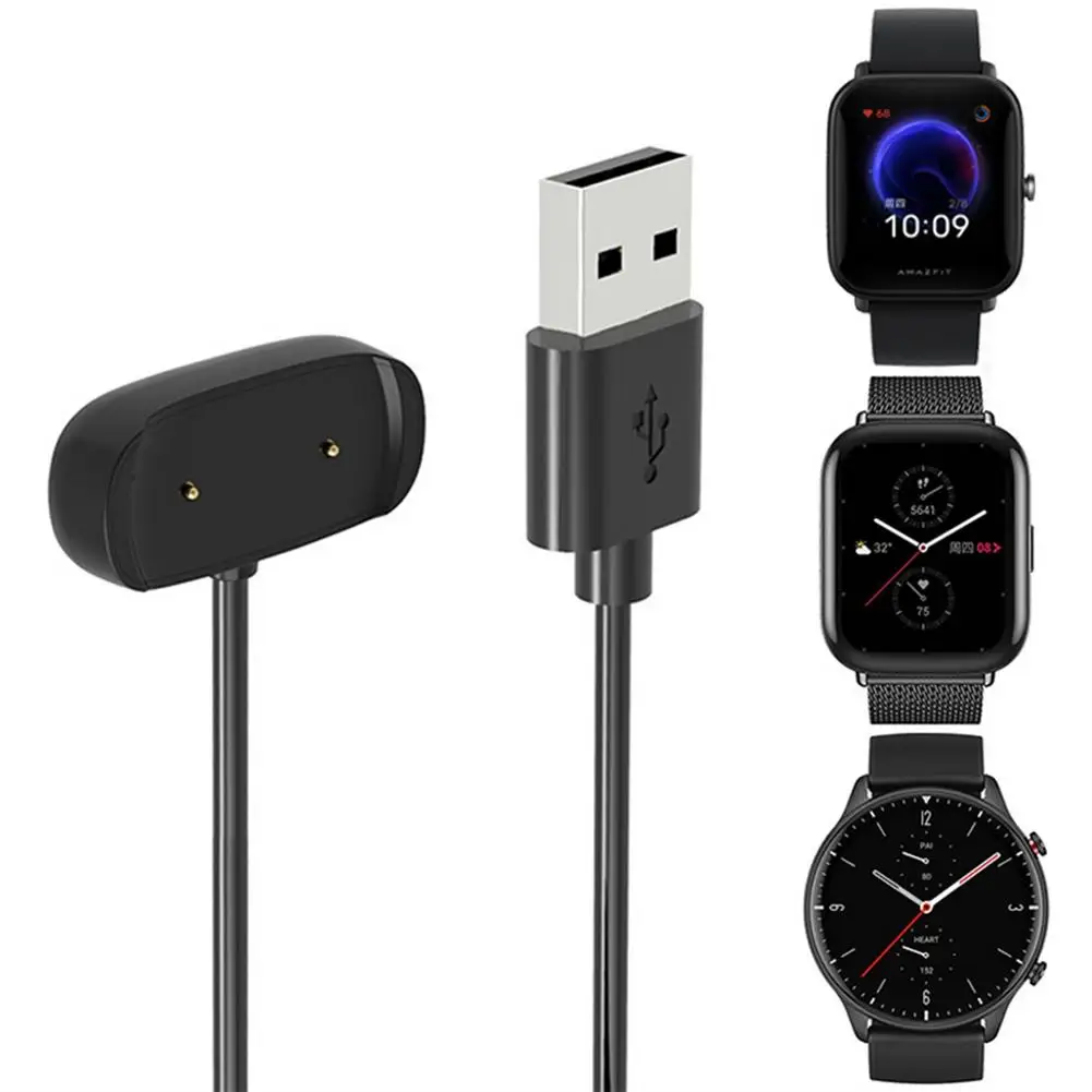 

Док-станция зарядное устройство адаптер USB зарядный кабель базовый шнур провод для Amazfit GTR2/ Amazfit GTS2/ Amazfit Pop аксессуары для смарт-часов