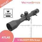 Оптический прицел Vector Optics 5-30x56SFP, оптический прицел с регулировкой винтовки MOA Atlas 18, тактический прицел 35 мм34 мм, оптический прицел с кольцевым креплением