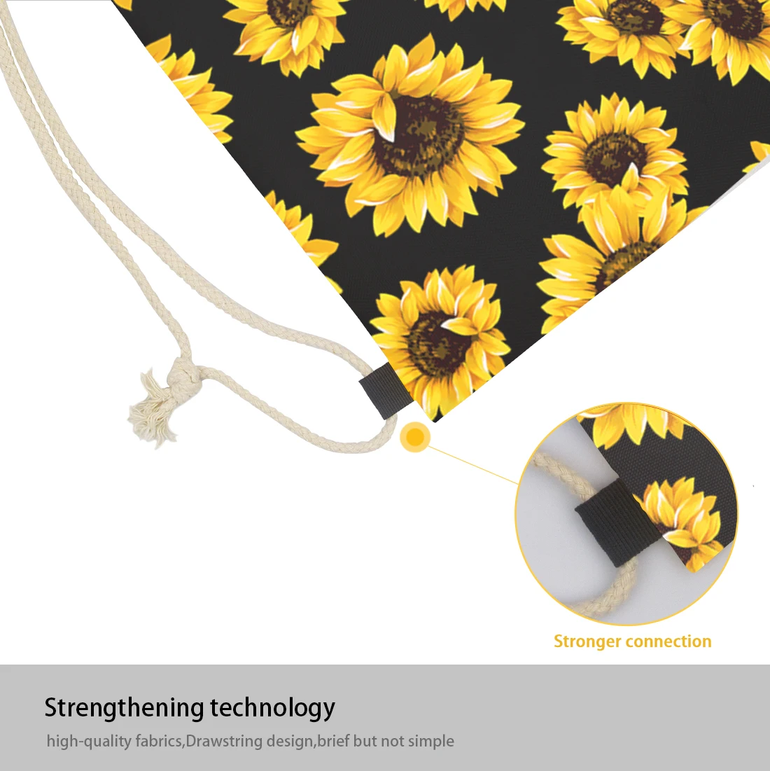 Женский рюкзак THIKIN розовая балетная обувь танцевальная живопись сумка на шнурке