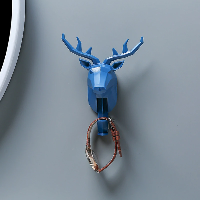 Домашний декор 3D рога лошадь крючок слон домашнее декоративное животное