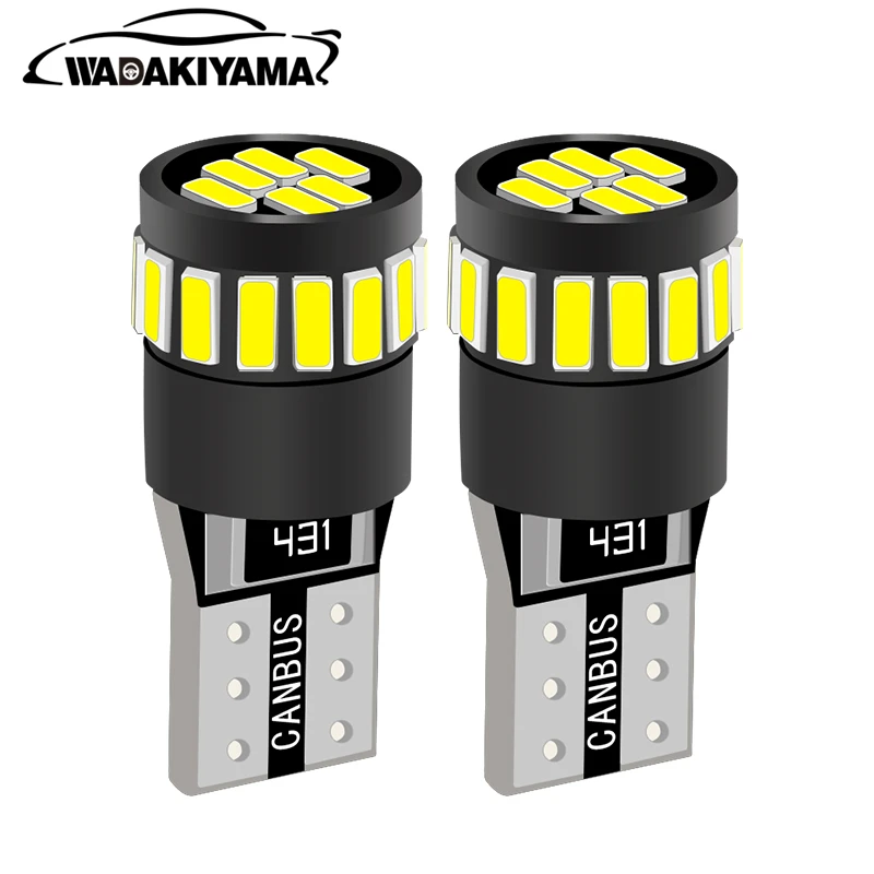 Новинка супер ярсветодиодный Светодиодная лампа T10 W5W 10 шт. диагональ 168 501 2825