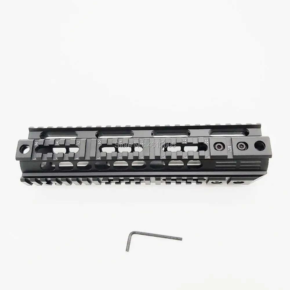 9 дюймов Quad Rai для ar15 ar15 handguard 4-weaver/Пикатинни карабин плавающий Handguard qd-вертлюг корпус M4 M16