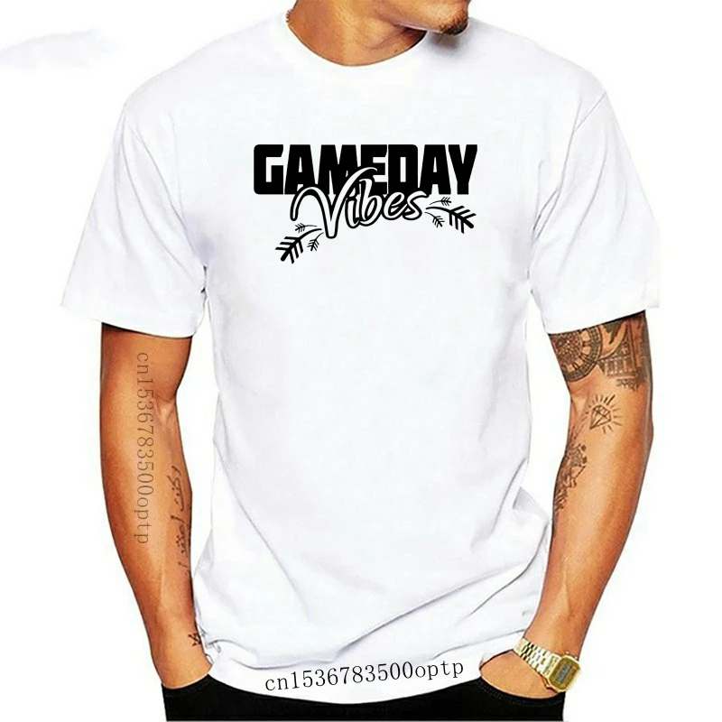 

2019 Fashion Men T Shirt Womens Gameday Vibes T Shirt Sports Fan Or Mom Mult Colors