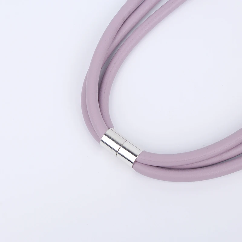 

JID Handmade Retro Barbed Choker Necklace For Female Purple Layered Chain Necklace Womens Aesthetic Clothes Decorations Gothic