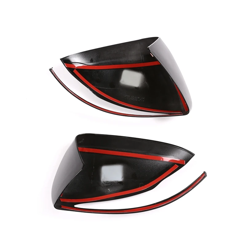 Black ABS Left Drive Rearview Mirror Cover Trim for Mercedes Benz C E GLC S Class W205 W213 | Автомобили и мотоциклы