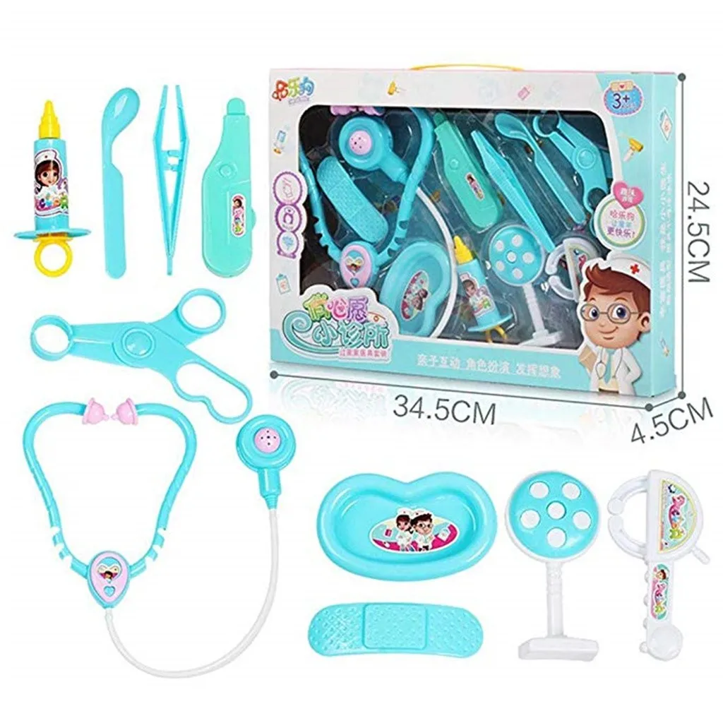 Детские ролевые игры медицинские игрушки набор Портативный рюкзак медицинский