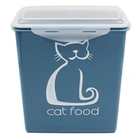 airtight dog cat food storage container large capacity pet food sealed barrel moistureproof fresh food box