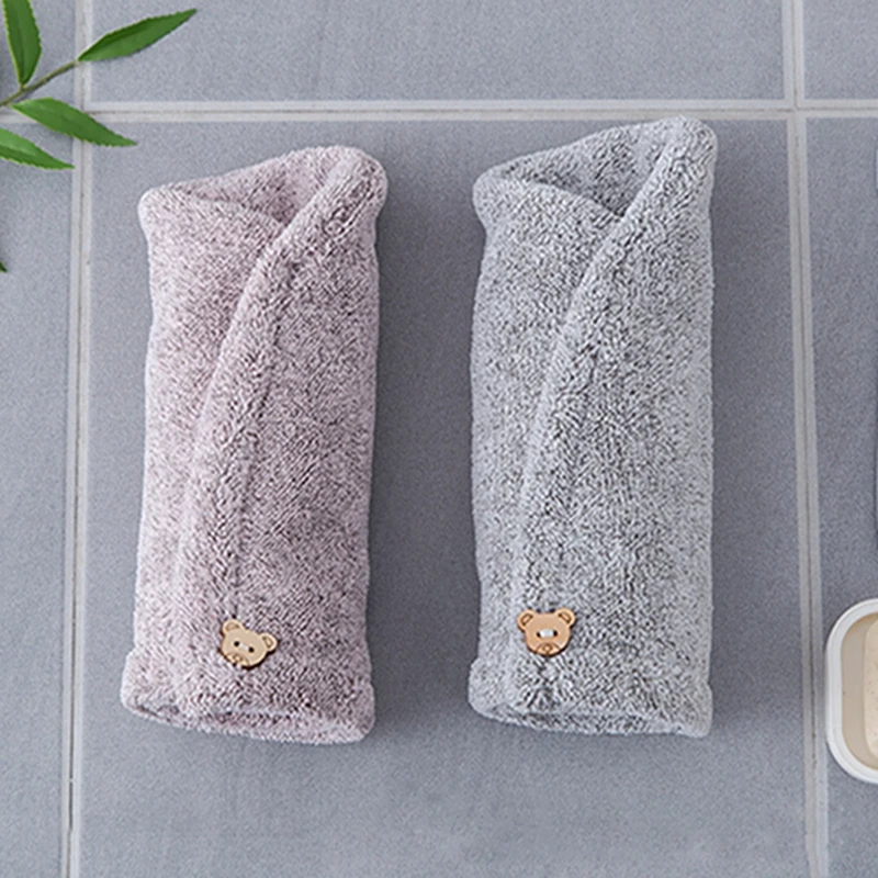 Абсорбирующие шапочки для душа Высокое качество супер сухое быстросохнущее