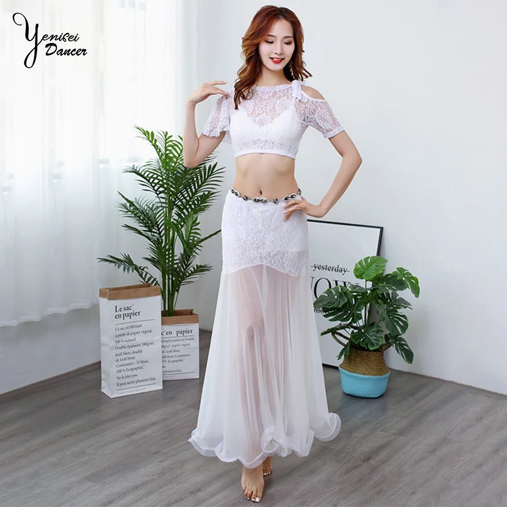 Новинка одежда для тренировок по танцу живота 2 шт./компл. сексуальная тонкая