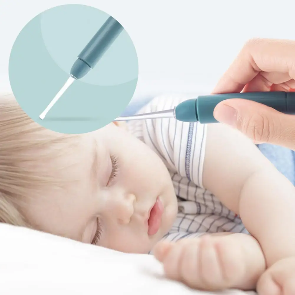 

Lightweight 1 Set Safe Children Ear Care Cleaning Tool Universal Ear Cleaning Tool Smooth Edge for Travel