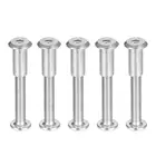 Винты из нержавеющей стали с шестигранным углублением 10-85 мм, 5 комплектов