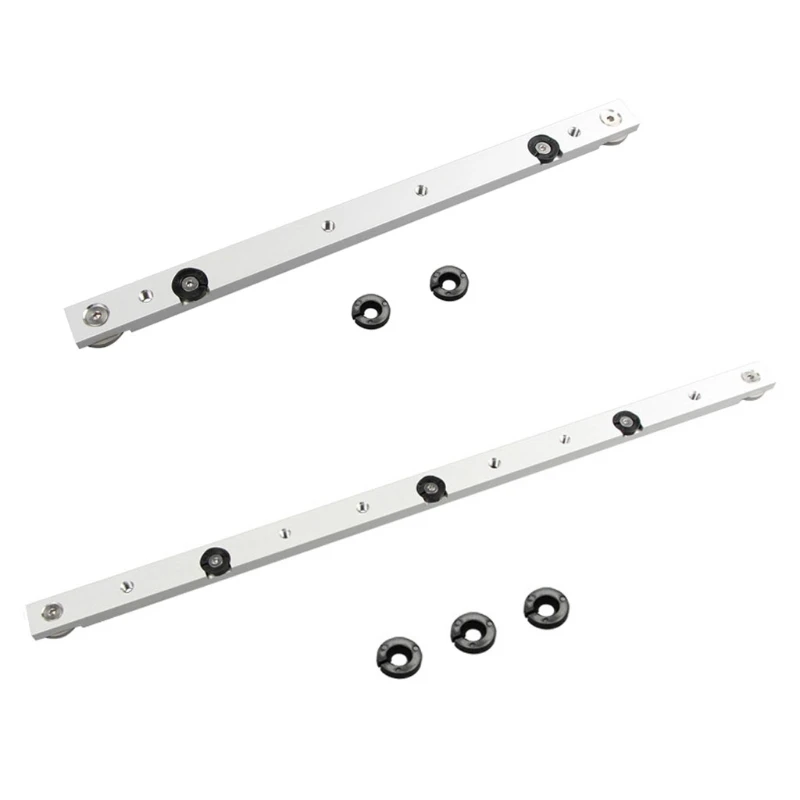 

300MM/450MM Aluminium alloy T-tracks Slot Miter Track Miter Bar SliderTable Saw Miter Gauge Rod Woodworking Tools DIY