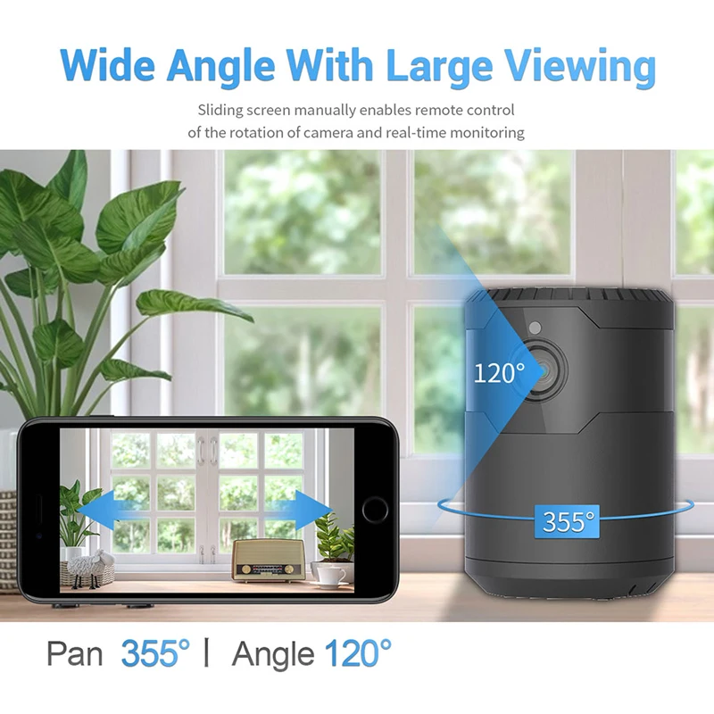IP-камера Escam G38 беспроводная Wi-Fi HD 1080P ночное видение | Безопасность и защита