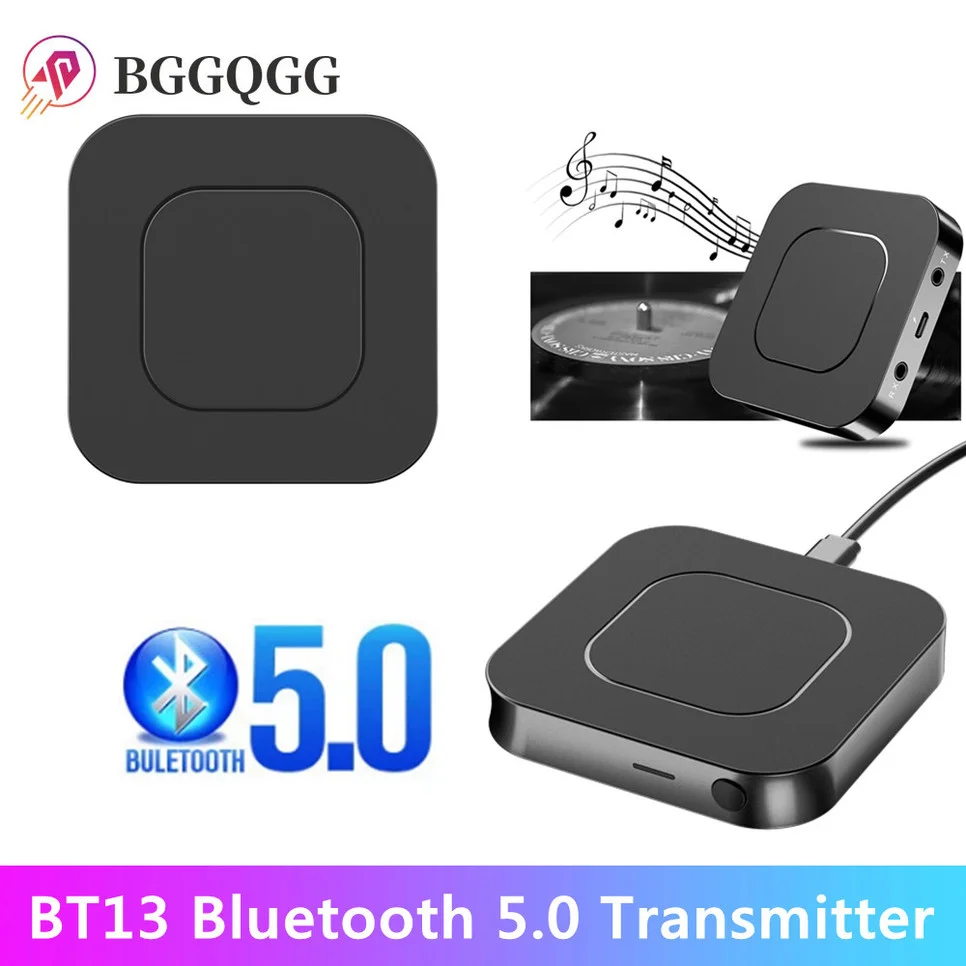 

BT-13 2 In 1 Bluetooth 5.0 Audio Transmitter And Receiver Adapter For Computer,laptop,headphone,smartphone,CD Player MP3 Player