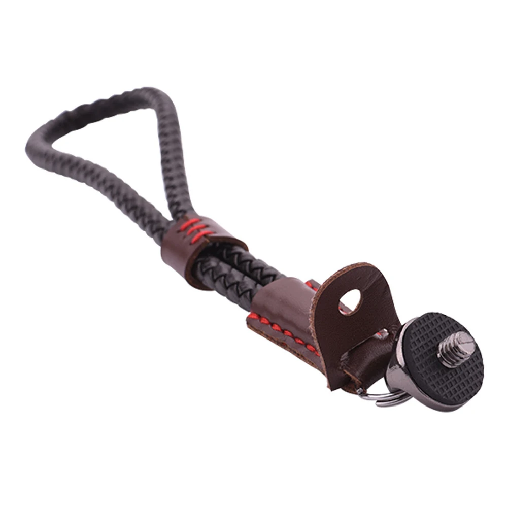 Ремень на запястье ручной карданный Регулируемый с кожаным ремешком прочный