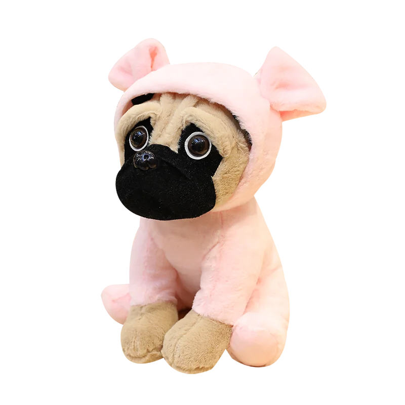 Игрушки плюшевые в виде мопса Шарпея игрушки для косплея динозавр кролик слон