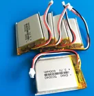 Литий-полимерный аккумулятор JST ZH 3,7 мм, 5 шт., 600 В, 503040 мА  ч, 1,5, 3 контакта, для MP3, GPS, DVD, bluetooth, записывающих устройств, электронных книг, камер