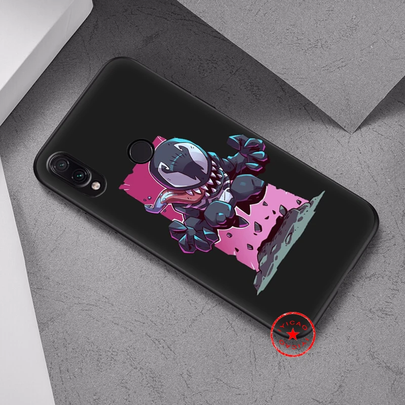 IYICAO Marvel Venom Newest Soft Case for Xiaomi Redmi Note 8 7 6 5 Pro 5A 4X Silicone TPU |