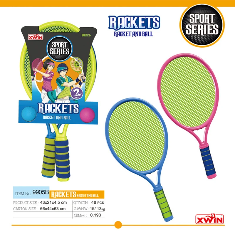 2 шт. Теннисная ракетка для детей теннисный мяч легкий детский тренировочный