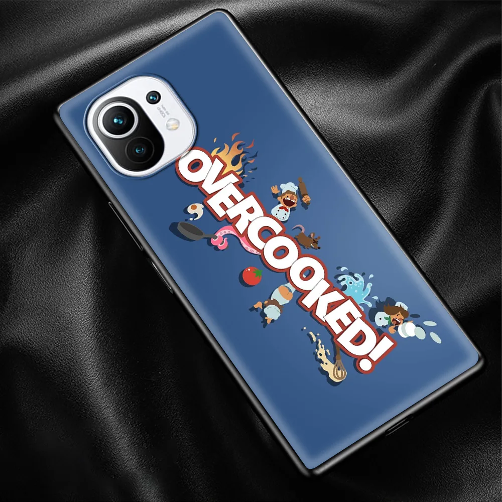 

Silicone Cover for Xiaomi Mi Poco X3 NFC F3 9T 10T Note 10 Pro Lite 11 Ultra 11i 10S Poco M3 Luxury Case Overcooked