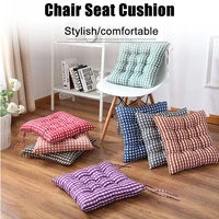 thickened square stool room garden kitchen pearl cotton sitting pads seat pad cover backrest pillow chair cushion