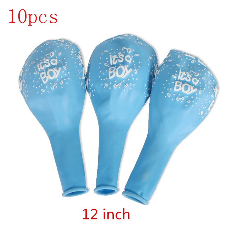 10pcs blue Черный, 36 дюймов, латексный воздушный шар для мальчиков и девочек, вечерние для украшения детского душа, украшение для девочек и мальчиков, фольга, шар 88 - Цвет: 10pcs blue