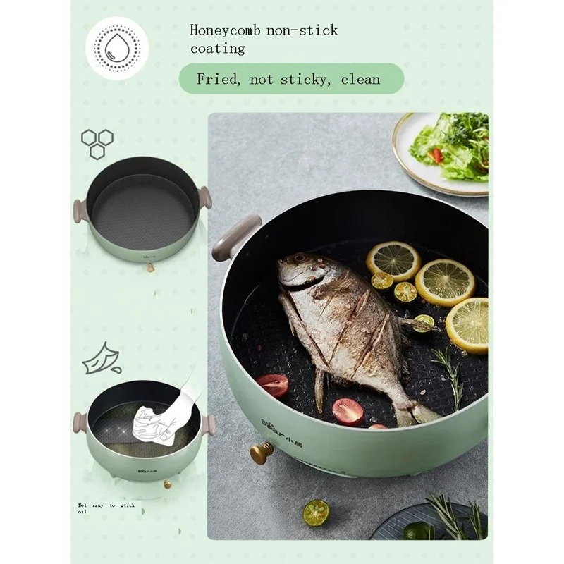 equipment home aparato de cocina keukenapparatuur elektrikli mutfak aletleri kitchen electrical appliance electric skillet free global shipping