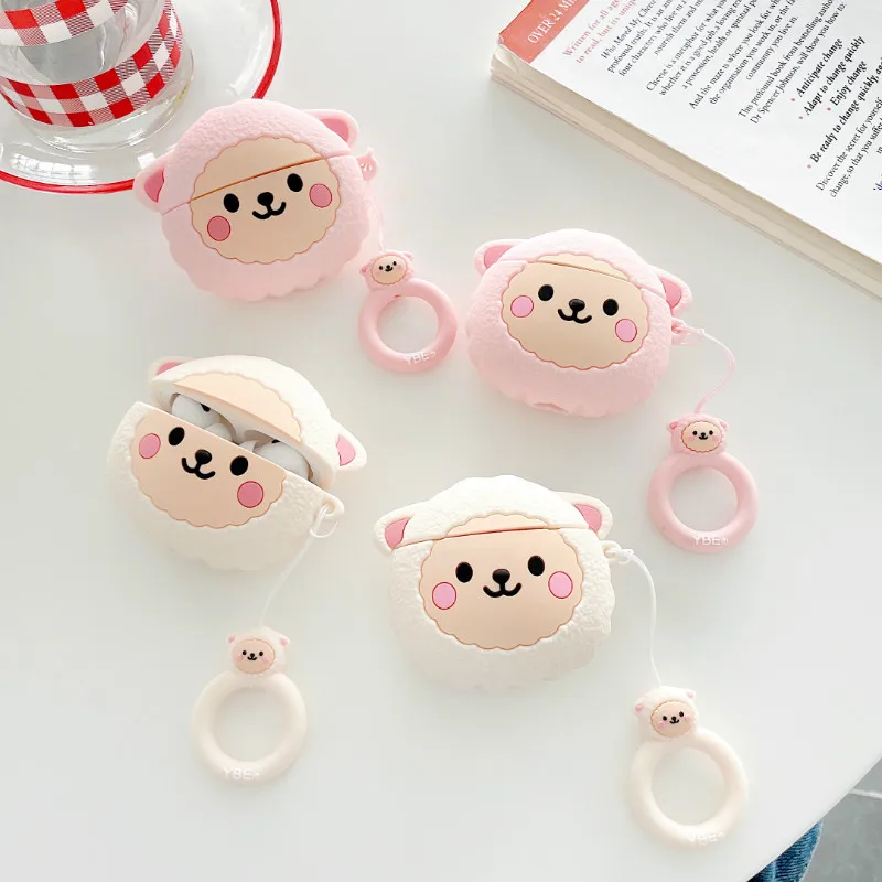 

Силиконовый чехол для auriculares Airpods 1 y 2, с рисунком в 3D стиле