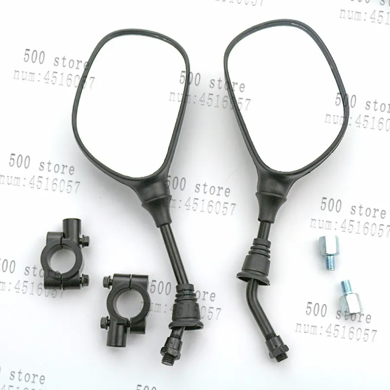free shipping Motorcycle Scooter Electric Bicycle Back Side Mirror Motorbike Rear View Mirrors 8mm 10mm | Автомобили и мотоциклы
