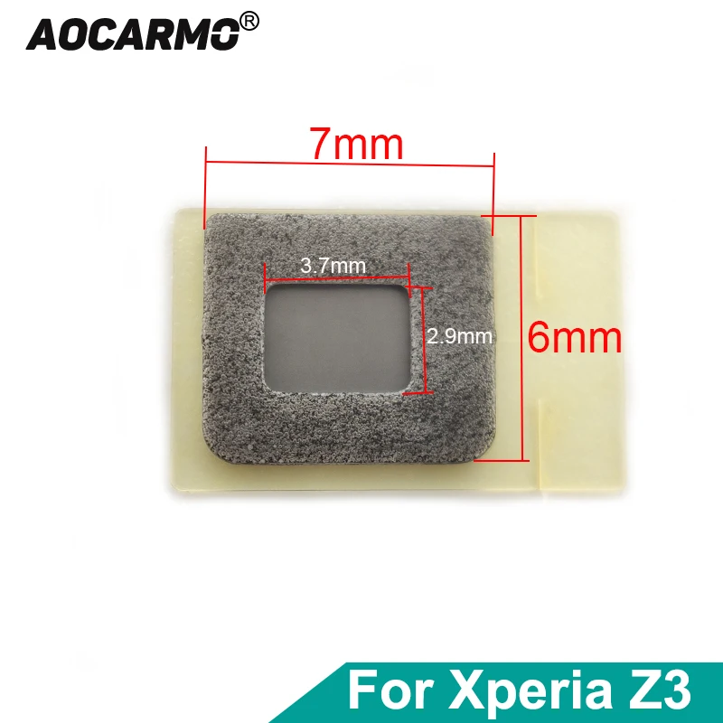 Водонепроницаемая клейкая мембрана Aocarmo для Sony Xperia Z3 D6603/33/53/83 7x6 мм - купить по