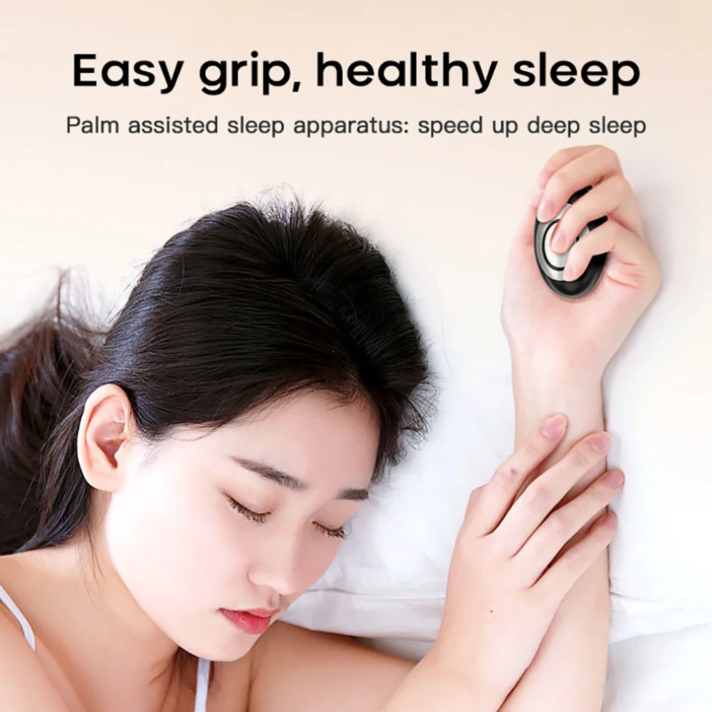 

Sleep Aid Hand Grip Micro Current Pulse Stimulation Hypnosis Sleep Aids Machine Relieve Mental Eliminate Anxiety Falling Asleep