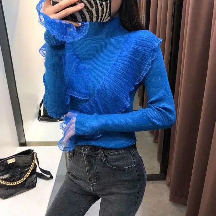 

Fashion Sweaters YK12204 2021 Runway Luxury famous Brand European Design party style women's Clothing