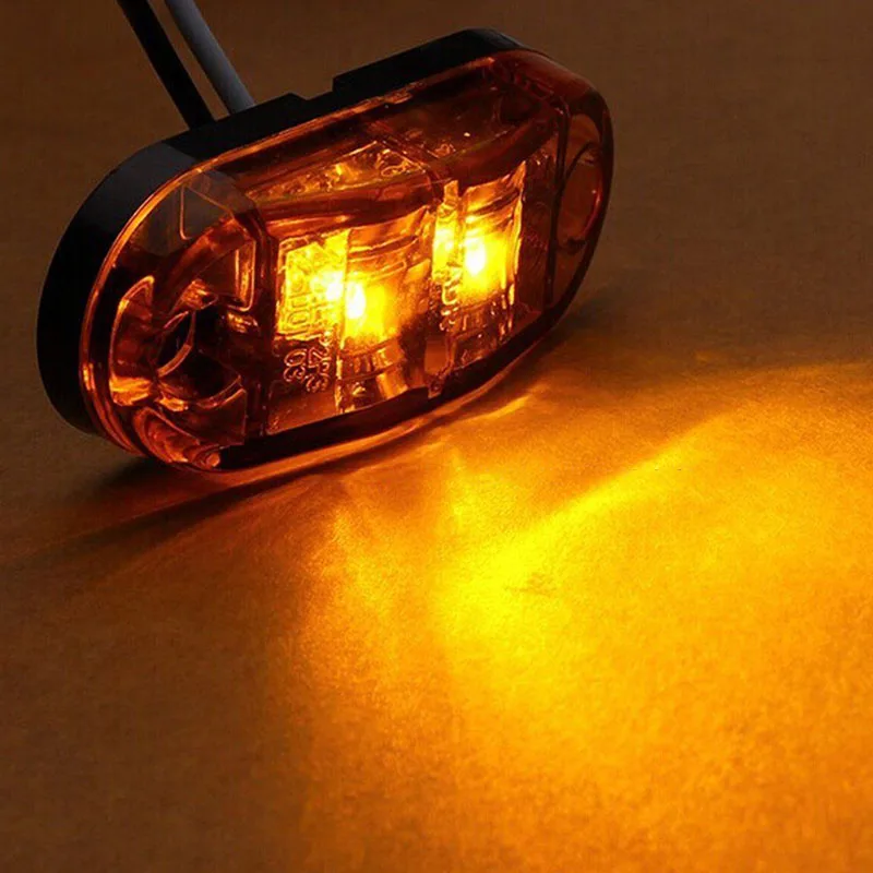 

Yellow Parking Tail Bulb Warning Car Fog Lights Lights Durable Professional 10Pcs/Set
