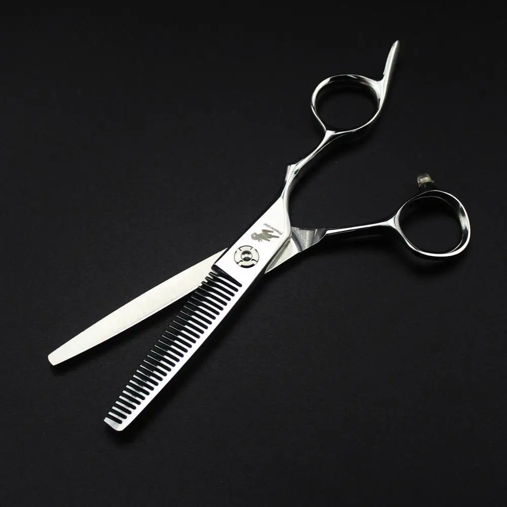 6 дюймов плоский винт набор для стрижки волос Япония Острые Ножницы Для Стрижки